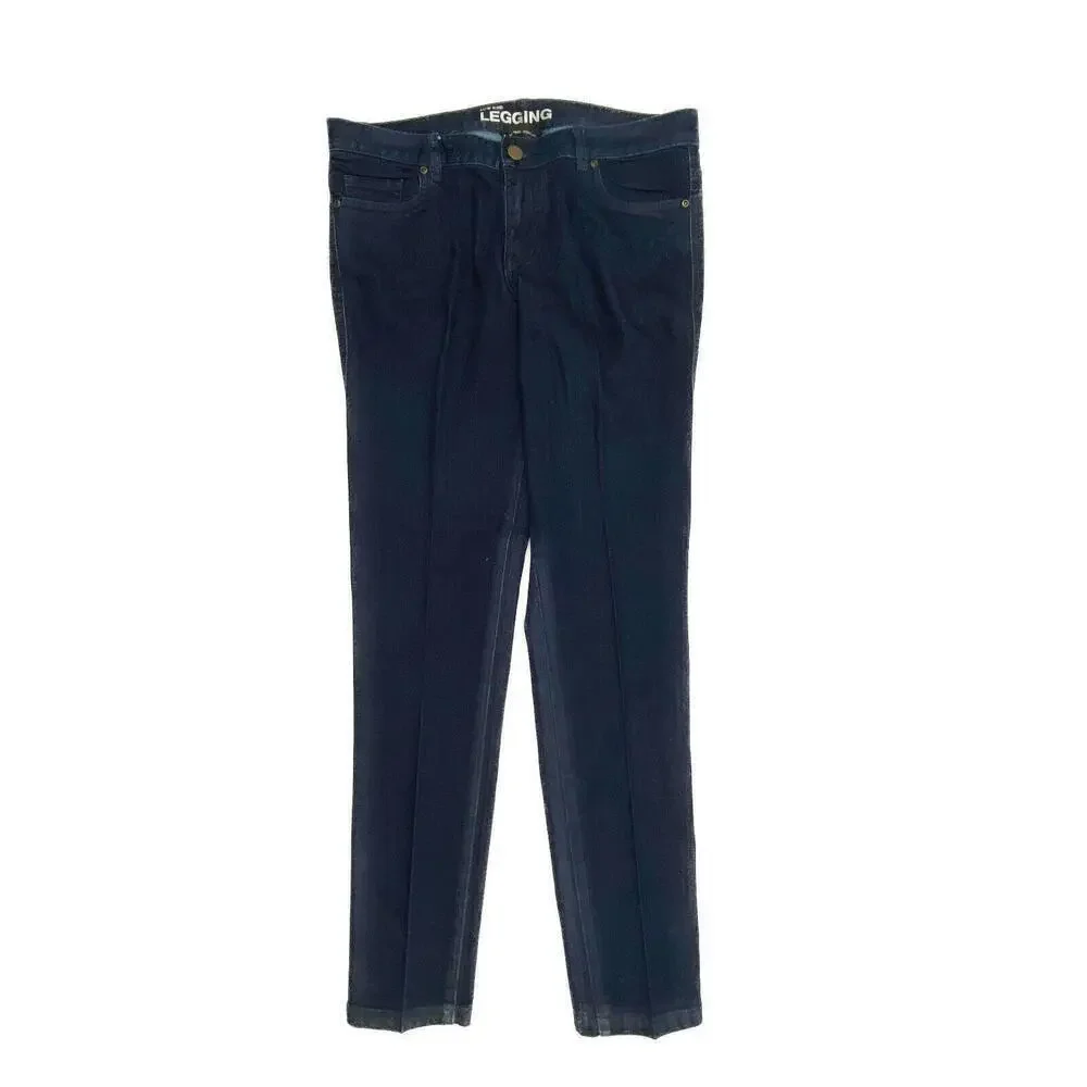 New York &‎ Company Low Rise Jegging Women's size 10 Dark Blue Denim Jeans